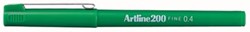 Fineliner Artline 200 groen
