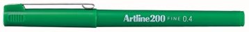 Fineliner Artline 200 groen