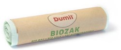 Dumil bio vuilniszak voor GFT 16 micron 60 l rol van 8 stuks groen