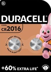 Duracell knoopcel batterij Alkaline Electronics CR2016 3V