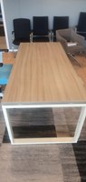 Verstelbaar bureau Markant MOx Pro - 180x80cm - Wit - Driftwood-3