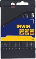 Irwin 9-delige borenset metaal - hout - steen-2