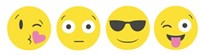 Post-it Notes EMOJI, 30 vel, ft 70 x 70 mm, pak van 2 blokken-2