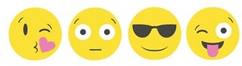 Post-it Notes EMOJI, 30 vel, ft 70 x 70 mm, pak van 2 blokken-2