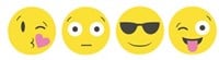 Post-it Notes EMOJI, 30 vel, ft 70 x 70 mm, pak van 2 blokken-2