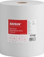 Handdoekrol Katrin centerfeed 1-laags wit medium 300mx178mm-2