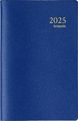 Brepols agenda Delta Genova 6-talig blauw 2025