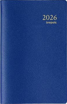 Brepols agenda Delta Genova 6-talig, blauw, 2026