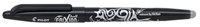 Pilot Frixion pen medium roller zwart