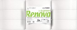 Toiletpapier Jumbo, 2-laags, 250 meter, pak van 9 rollen Renova Green