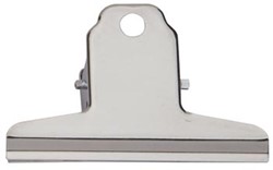 MAUL papierklem bulldogclip 75mm ds 10 verchroomd