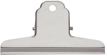 MAUL papierklem bulldogclip 100mm ds 10 verchroomd