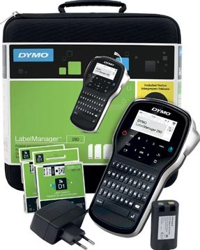 Labelmaker Dymo LabelManager 280 Qwerty Kit zwart