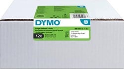 Dymo etiketten LabelWriter 89 x 36 mm wit doos van 12 x 260 etiketten