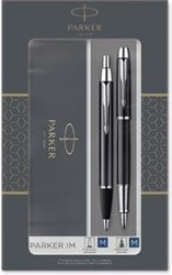 Balpen en vulpen Parker IM Black CT