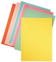 Vouwmap A4 geel ds/250