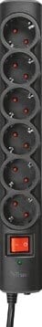 Trust Surge Guard, overspanningsbeveiliging met 6 aansluitingen-3