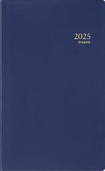 Dagagenda 2025 Brepols agenda Building Seta 6-talig blauw