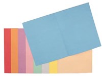 Vouwmap A4 blauw ds/100-3