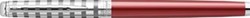 Waterman vulpen Hémisphère Deluxe Red met palladium detail