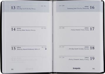 Brepols agenda Armada Seta 4-talig, bordeaux, 2026-2