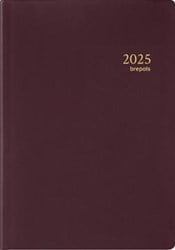 Brepols agenda Armada Seta 4-talig bordeaux 2025