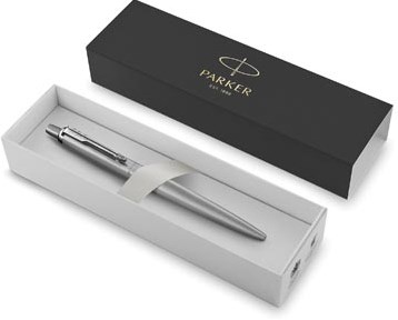 Parker Jotter Balpen XL SE20 monochrome stainless steel-2