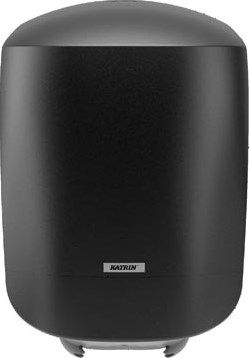 Poetsroldispenser Katrin centerfeed M zwart 82254