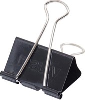 Papierklem Maul 215 Foldback 41mm capaciteit 19mm zwart