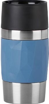Thermosbeker 0,3 liter blauw Emsa Travel Mug Compact