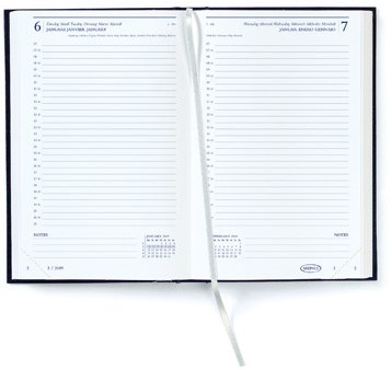 Agenda 2026 Brepols Saturnus Luxe 1dag/1pagina zwart-3