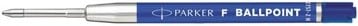 Parker Eco vulling voor balpen fijn blauw blister van 2 stuks-2
