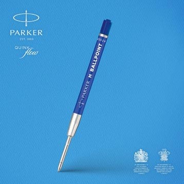 Parker ECO balpen navulling medium blauw 20 stuks-2