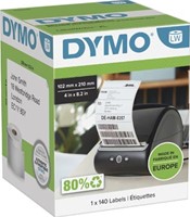 Dymo etiketten LabelWriter 102 x 210 mm (DHL) wit 140 etiketten