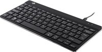 R-Go Compact Break ergonomisch toetsenbord, azerty RGOCOBEWDBL wired black USB-C-1