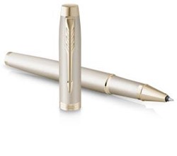 Parker IM Monochrome roller Champagne fijn giftbox