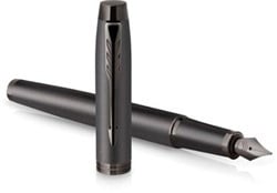 Parker IM Monochrome Titanium vulpen fijn giftbox