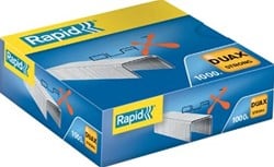 Rapid Nietjes voor blokhechter Duax, gegalvaniseerd. doos van 1.000 nietjes