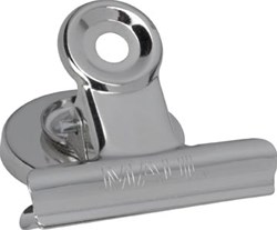 Papierklem Maul met magneet 30mm capaciteit 15mm