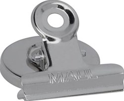 Papierklem Maul met magneet 40mm capaciteit 20mm
