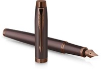 Parker IM Monochrome vulpen Bordeaux fijn giftbox