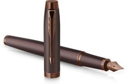 Parker IM Monochrome vulpen Bordeaux medium giftbox
