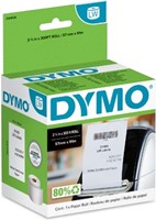 Dymo tape doorlopend LabelWriter wit 57 mm x 91 m