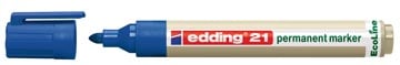 Edding stift 21 Ecoline blauw