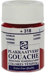 Talens Plakkaatverf Extra Fijn karmijnrood