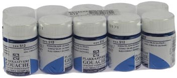 Talens Plakkaatverf Extra Fijn kobaltblauw ultramarijn