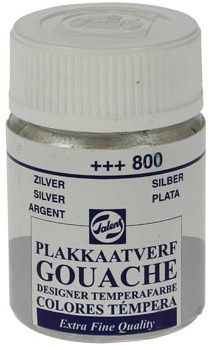 Talens Plakkaatverf Extra Fijn zilver