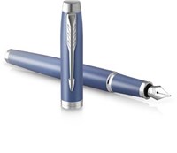 Parker IM Rituals vulpen  blauw CT fijn giftbox