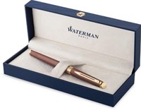 Waterman Hémisphère Metalic vulpen medium koperrood GT giftbox-2