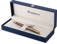 Waterman Hémisphère Metalic balpen medium koperrood GT giftbox-2